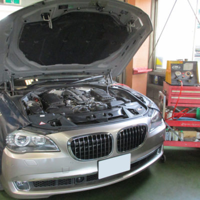 2299台目エンジン内部洗浄 BMW760Li (F02) ABA-KB60