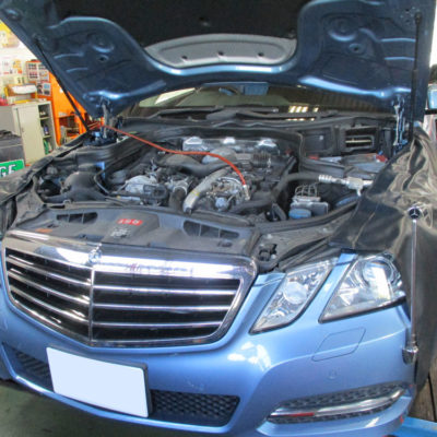 2309台目エンジン内部洗浄 メルセデス・ベンツE350 (W212) LDA-212224C