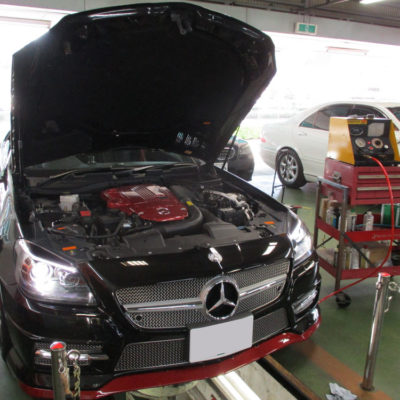 2310台目エンジン内部洗浄 メルセデス・ベンツSLK200 (R172) CBA-172448