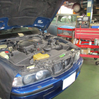 2332台目エンジン内部洗浄 BMWM5 (E39) GF-DE50