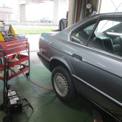 2324台目エンジン内部洗浄 BMW520i(E34)  E-HB20