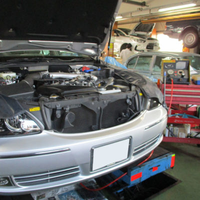 2330台目エンジン内部洗浄 トヨタ・ブレビス　TA-JCG10