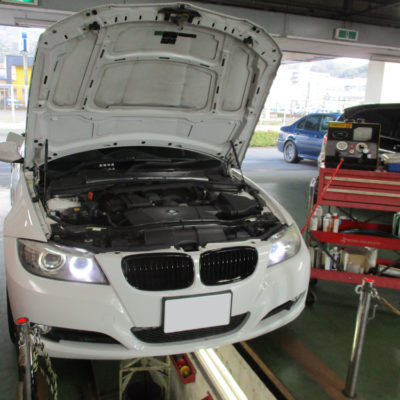 2333台目エンジン内部洗浄 BMW320i (E90) ABA-VA20