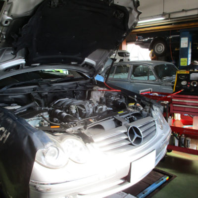 2328台目エンジン内部洗浄 メルセデス・ベンツCLK240(W209) GH-209361