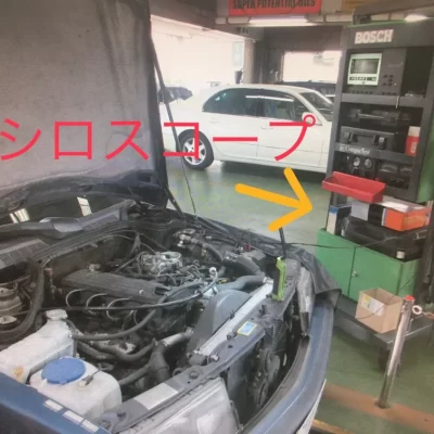 ベンツ190エンジンストール(止まる)修理