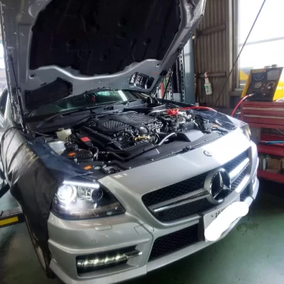 ベンツSLK R172フラッシング ATフルード交換