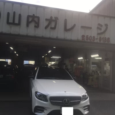 ベンツE43 AMG 9速ミッションオイル交換