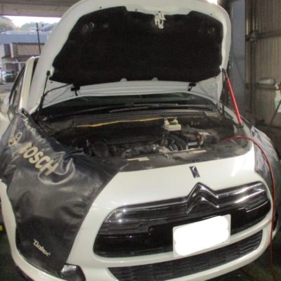 シトロエンDS5 エンジンオイル漏れ修理