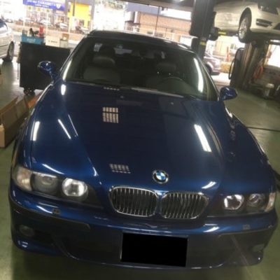 BMW M5エンジン不調(ボトツキ)修理