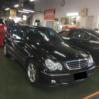 ベンツC(W203)車検