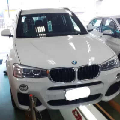 BMW X3パーキングブレーキ異常