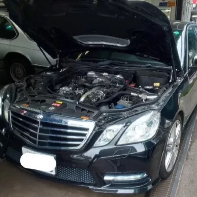 ベンツW212 エンジンチェックランプ点灯