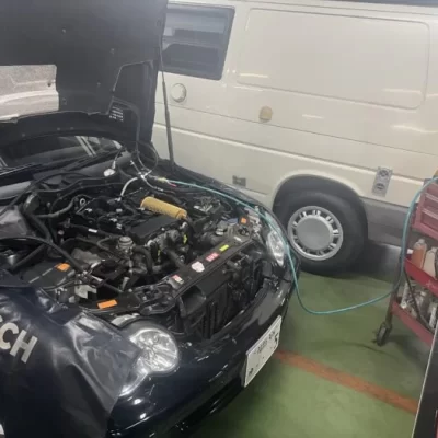 ベンツC(w204)エンジン不調点検修理
