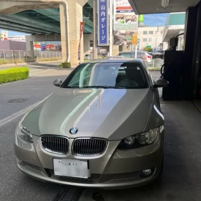 BMW335(E93)オイル漏れ修理