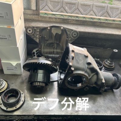 BMW Z4(E85)Mロードスター足廻りリフレッシュ！