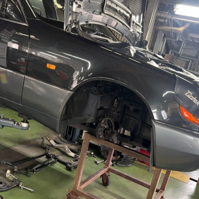 ベンツS600 V12(W140)足廻りリフレッシュ！