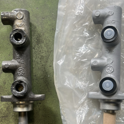 BMWアルピナB10(E24)走行中ブレーキが軟くなる危険！